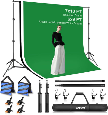 Photo Video Studio Backdrop Stand Kit