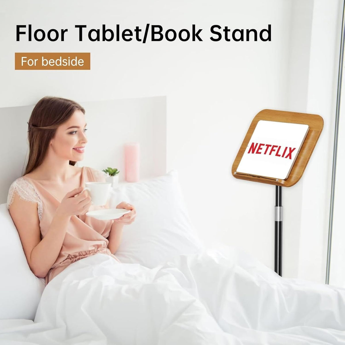 2-in-1 Adjustable Sheet-Music & Desktop Book Stand