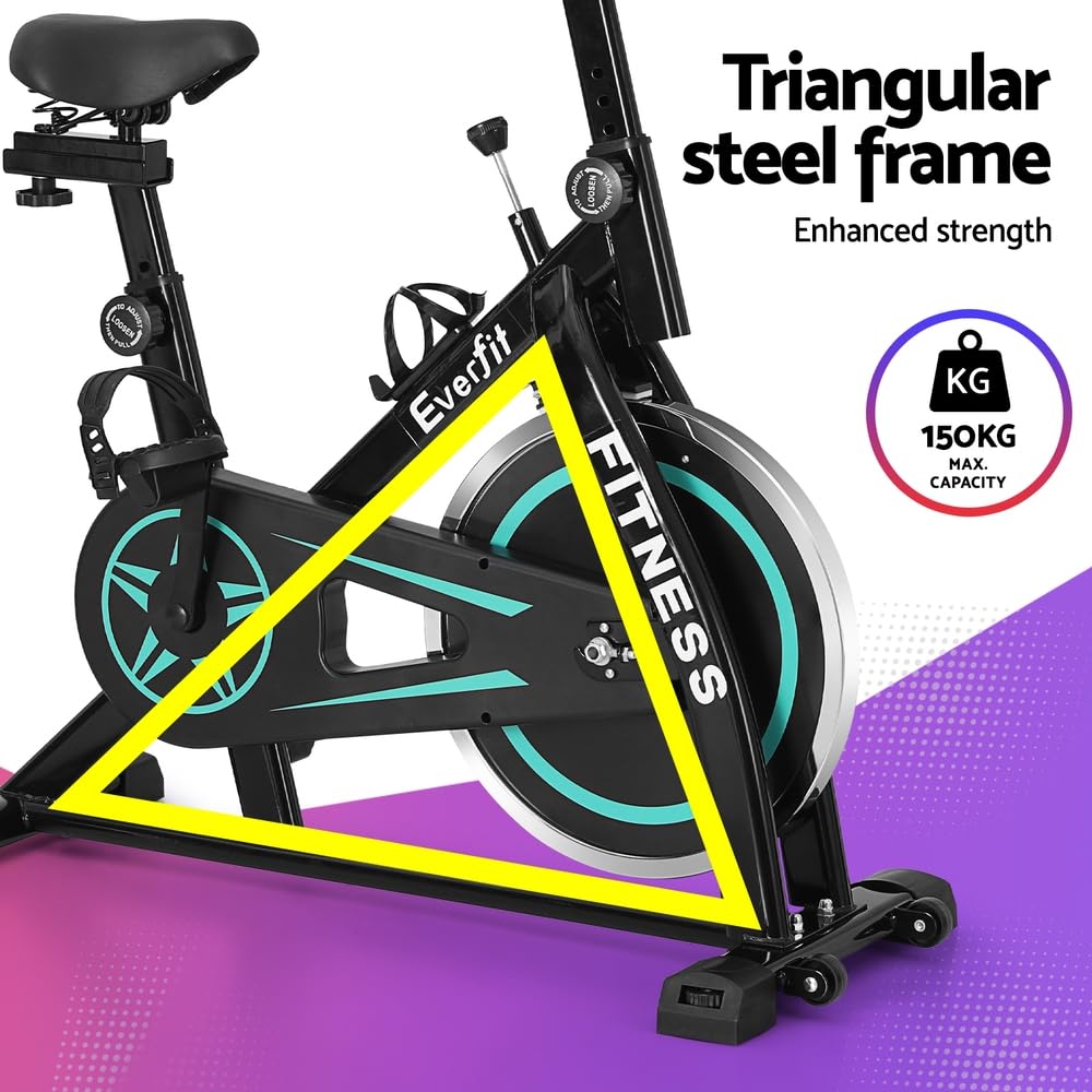 150 kg Indoor Spin Bike with 10 kg Flywheel