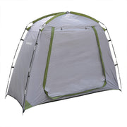 Silver-Coated Outdoor Bicycle Storage Tent