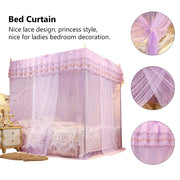Four-Corner Sheer Mesh Bed Canopy – 150 × 200 × 200cm