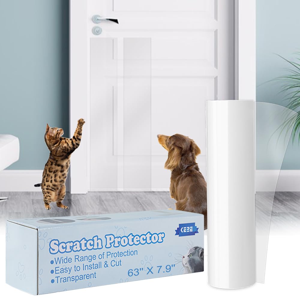 Clear Cut-to-Size Vinyl Door & Furniture Scratch Guard