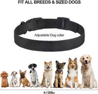 Shock Collar, Waterproof & Rechargeable Bark Collar w/5 Adjustable Sensitivity and 7 Progressive Levels Using Beep & Shock.(Silver)