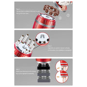 Novelty Pop-Up Santa Barrel Dispenser & Decoration