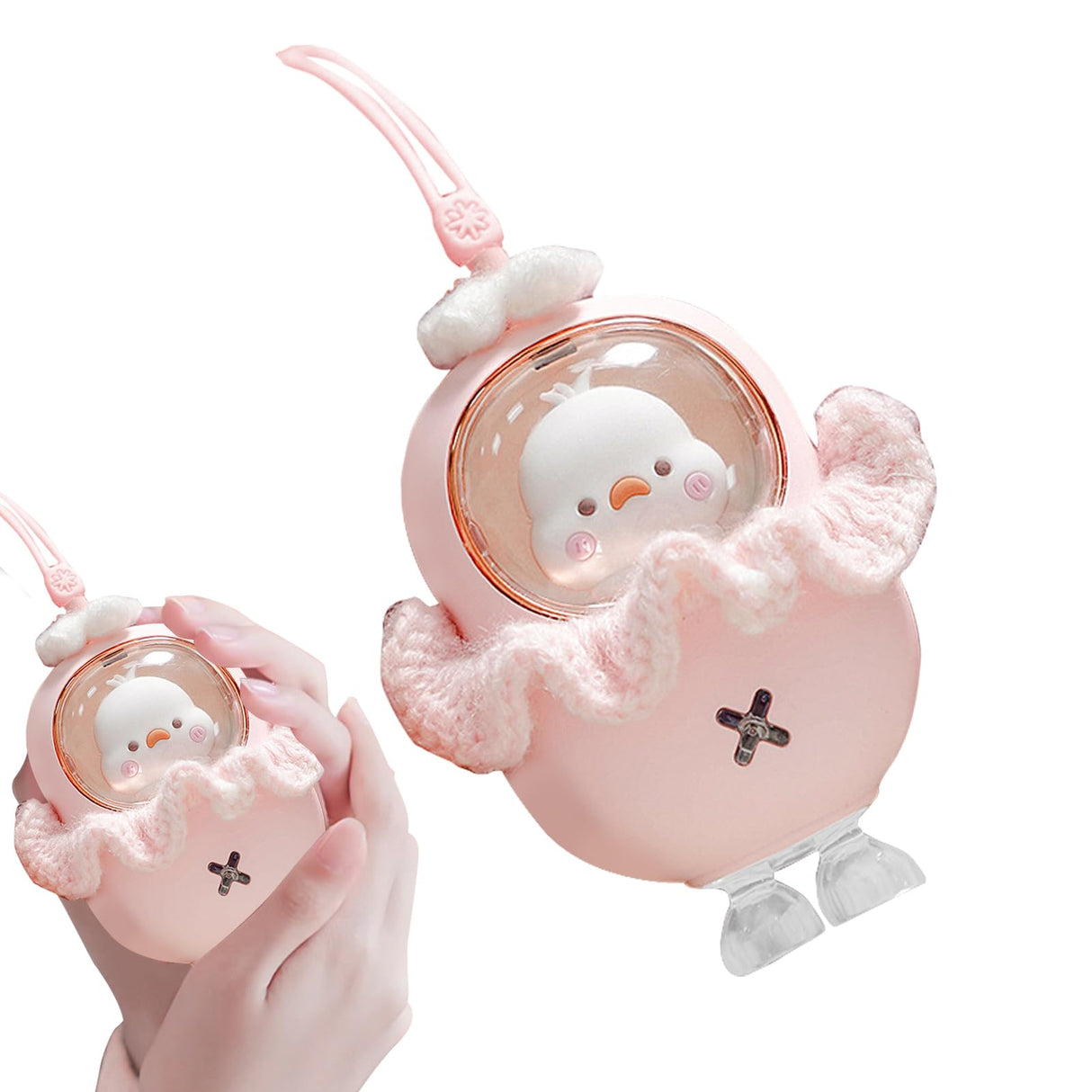 Electric Hand Warmer - 1200 mAh Compact and Rechargeable Warmer for Hands - Outdoor Warming Products for Working, Home, Studying, Traveling, Camping