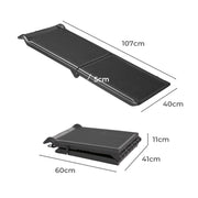 Bi-Fold PE Dog Ramp – 107 × 40 cm, 50 kg Capacity