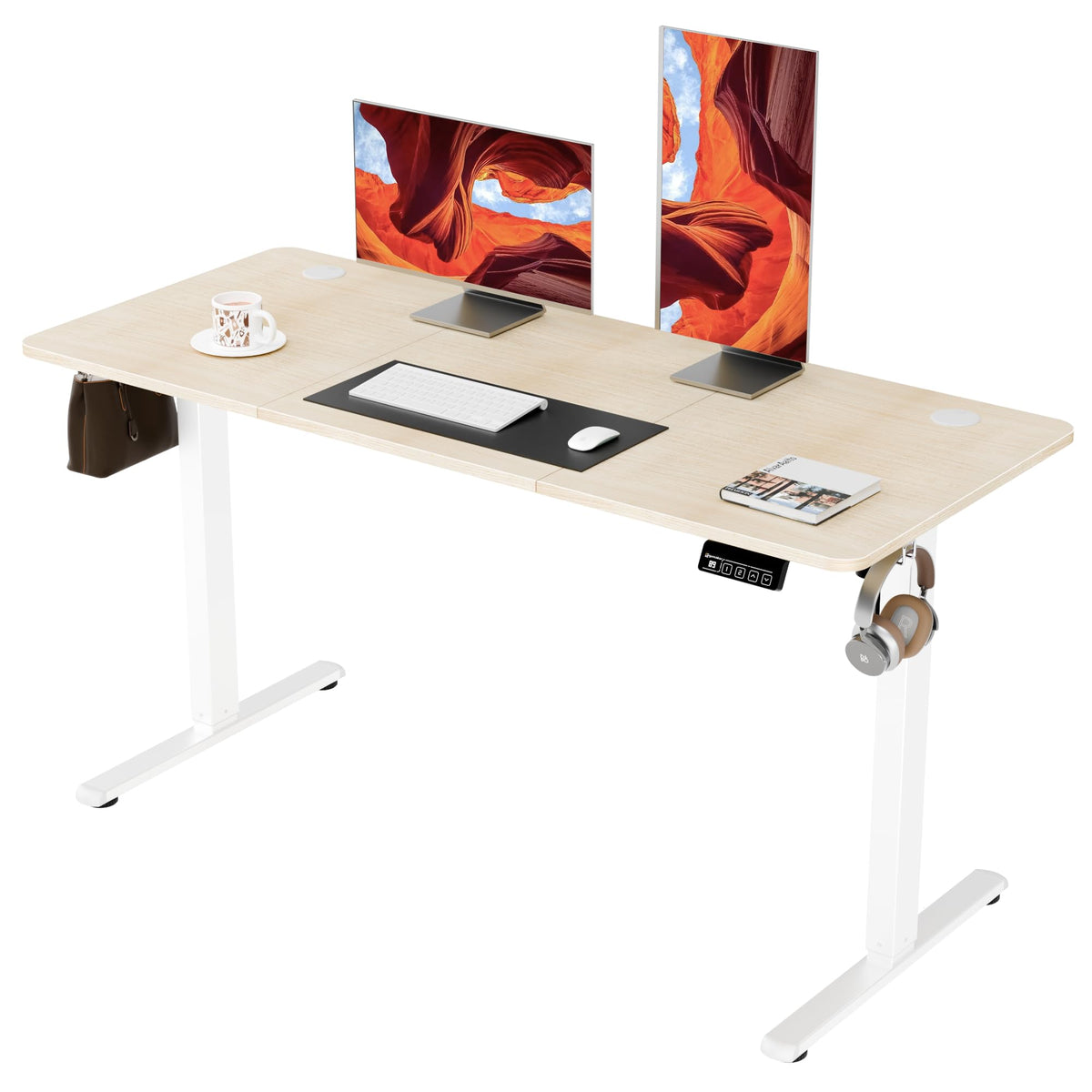 Electric Sit-Stand Desk – 80–170cm Desktop Options