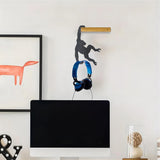 Shurzzesj Banana Balancing Hook, Monkey Shaped Banana Stand | Modern Tree Stand with Banana Hanger, Creative Monkey Banana Balancing Hook, Creative Stylish Purse Hanger, Modern