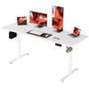 160*60cm / White Frame + White Desktop
