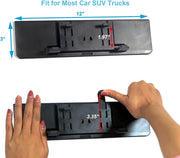 12-Inch Clip-On Panoramic Interior Rear-View Mirror