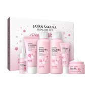 Skin Care Set Beauty Gift Sets Skin Care Kit with Cleanser, Serum, Eye Cream, Face Cream Travel Kit for Women Mom Wife Teen Girls Gentle Skin Cleaning TSA-friendly Sizes 4pcs