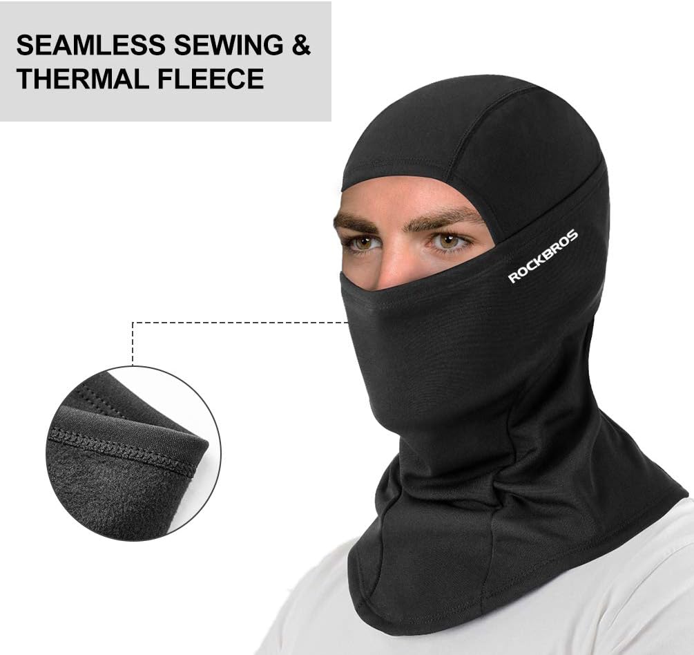 ROCKBROS Thermal Fleece Balaclava & Neck Warmer