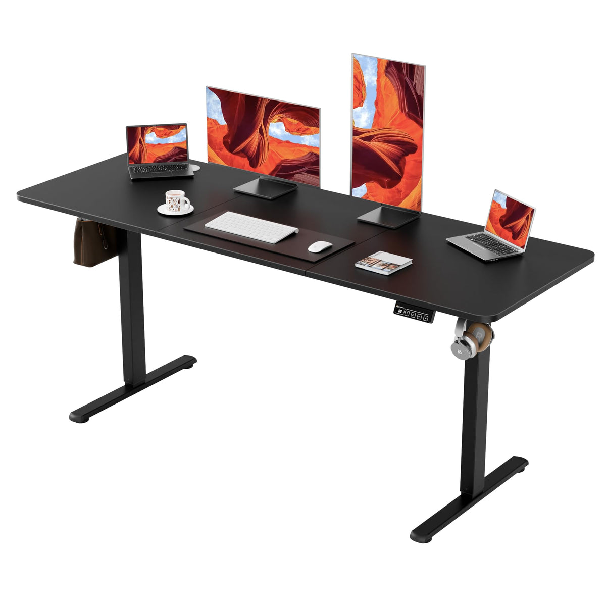 Electric Sit-Stand Desk – 80–170cm Desktop Options