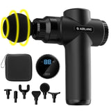 Massage Gun, Massage Gun Deep Tissue, with 10 Speed Levels, Type-C Charging, Portable Handheld Muscle Massager, Home and Office Use, Ideal Gifts for Men