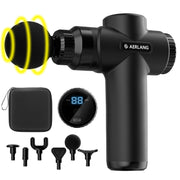 Massage Gun, Massage Gun Deep Tissue, with 10 Speed Levels, Type-C Charging, Portable Handheld Muscle Massager, Home and Office Use, Ideal Gifts for Men