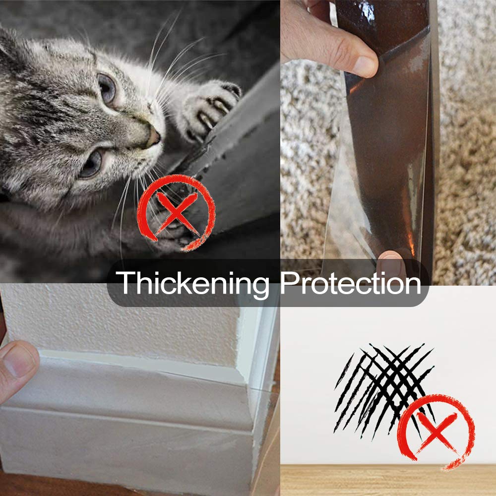 Clear Cut-to-Size Vinyl Door & Furniture Scratch Guard