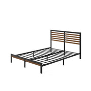 Zinus Kai Bamboo & Steel Queen Platform Bed – Brown