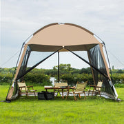 330 × 330 cm Mesh Camping Gazebo & Screen House