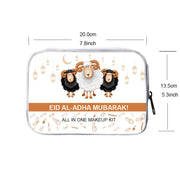 Beginner Makeup Kit - Travel Makeup Kit with Cosmetic Bag - Includes Eyeshadow Palette, Mascara, Lip Gloss, Foundation, Beauty Sponge