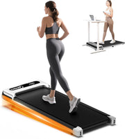 Walking Pad with Incline, Under Desk Treadmill, 2.5HP Treadmills for Home with Remote Control & Led Display, Non-Slip, Compact Portable, Low Noise for Workout Exercise