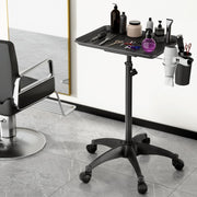 Embellir Adjustable Salon Tray Trolley – 5-Wheel Base