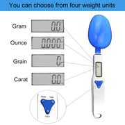 Digital Measuring Spoon Scale with 3 Scoops – 500 g × 0.1 g