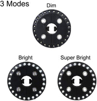 (Black) - Patio Umbrella Light 3 Brightness Mode Cordless 28 LED Lights at 220 Lux- 4 x AA Battery Operated, Umbrella Pole Light for Patio Umbrellas, Camping Tents Or Outdoor Use (Black)