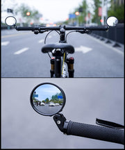 2-Pack 360° Adjustable Bicycle Handlebar Mirrors