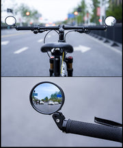 2-Pack 360° Adjustable Bicycle Handlebar Mirrors