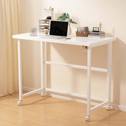 Small Folding Computer Desk with Wheels