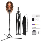 63-Inch Adjustable Foldable Wig-Head Tripod
