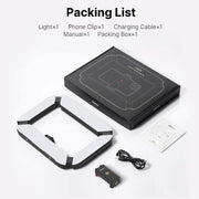 ULANZI U200 Smartphone Video Rig with Rechargeable Ring Light