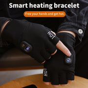 Rechargeable Heated Gloves – 3 Heat Levels & Touchscreen-Compatible Fingers