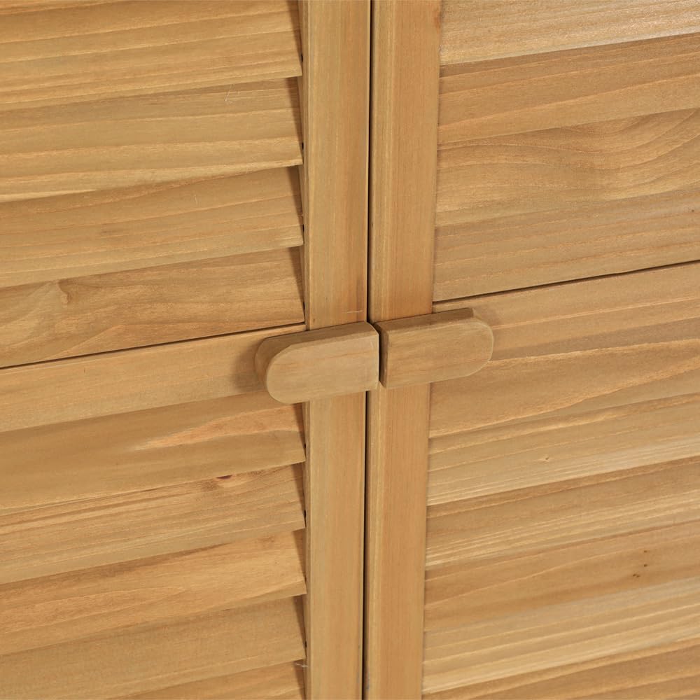 Gardeon 120 cm 3-Tier Outdoor Storage Cabinet
