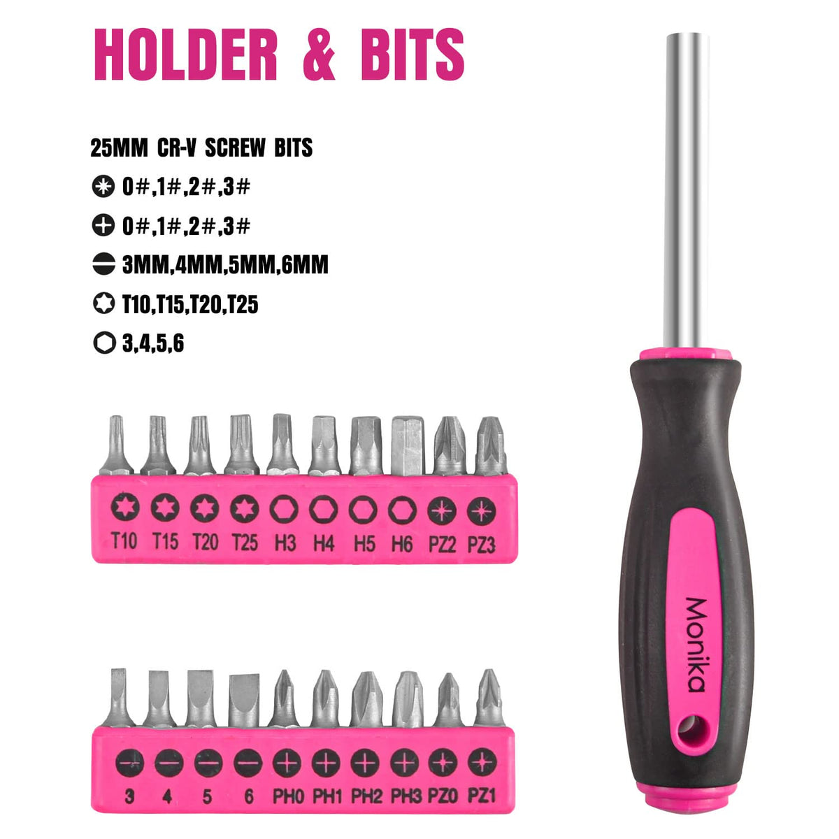 159PCS Pink Tool Kit Portable Household Tool Set Multi-functional Repair Tool for Household Repair Removal Maintenance General Household Hand Tool Kit with Storage Case