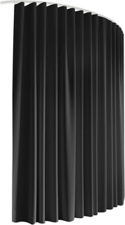 254 × 213cm Blackout Curtain Divider with Flexible Ceiling Track
