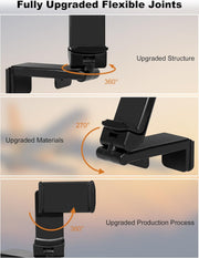 Black 360° Rotating Airplane & Travel Phone Holder