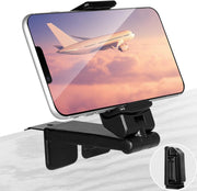 Black 360° Rotating Airplane & Travel Phone Holder