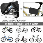 Outdoor Bike Cover for 2–3 Bikes – 2XL