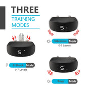 Dog Bark Collar, Anti Barking Training Collar, Smart Beep Vibration Shock, Rechargeable Excessive Barking Pet Corrector for Small Medium Large Dogs(Black)