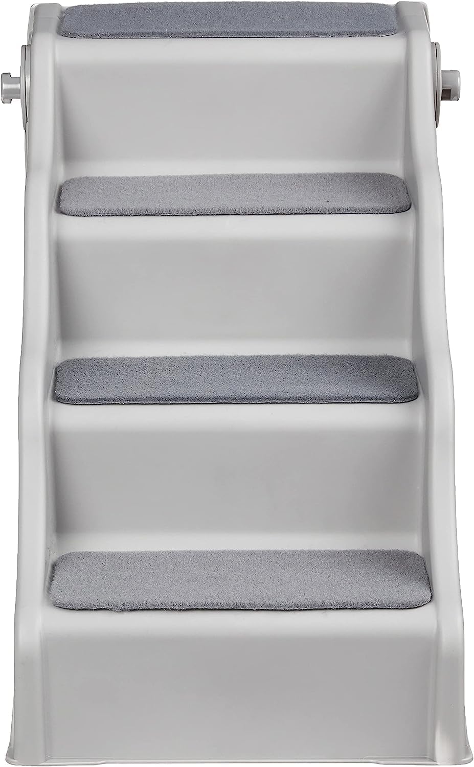Grey Foldable Pet Steps – Approx. 37 × 58 × 49.5 cm