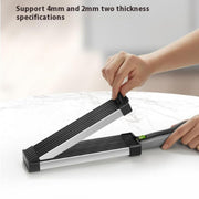 Manual Fresh-Meat Slicer & Cleaver Set – Black