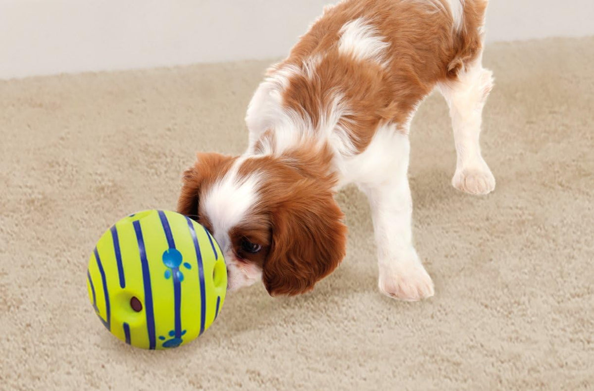 Wobble Wag Giggle Ball Interactive Dog Toy – Green