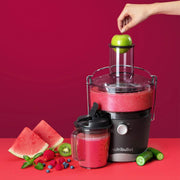 NutriBullet Juicer, Dark Grey, Juicer, High Speed Centrifugal Juicer with 800w Motor, Two Speeds, 1.5L Pulp Basin, 800ml Juice Container (NBJ07100)