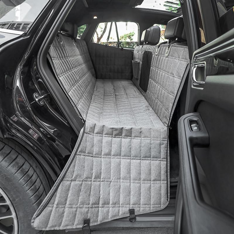 6-Layer Dog Car Seat Hammock with Mesh Window – 135 × 149 cm