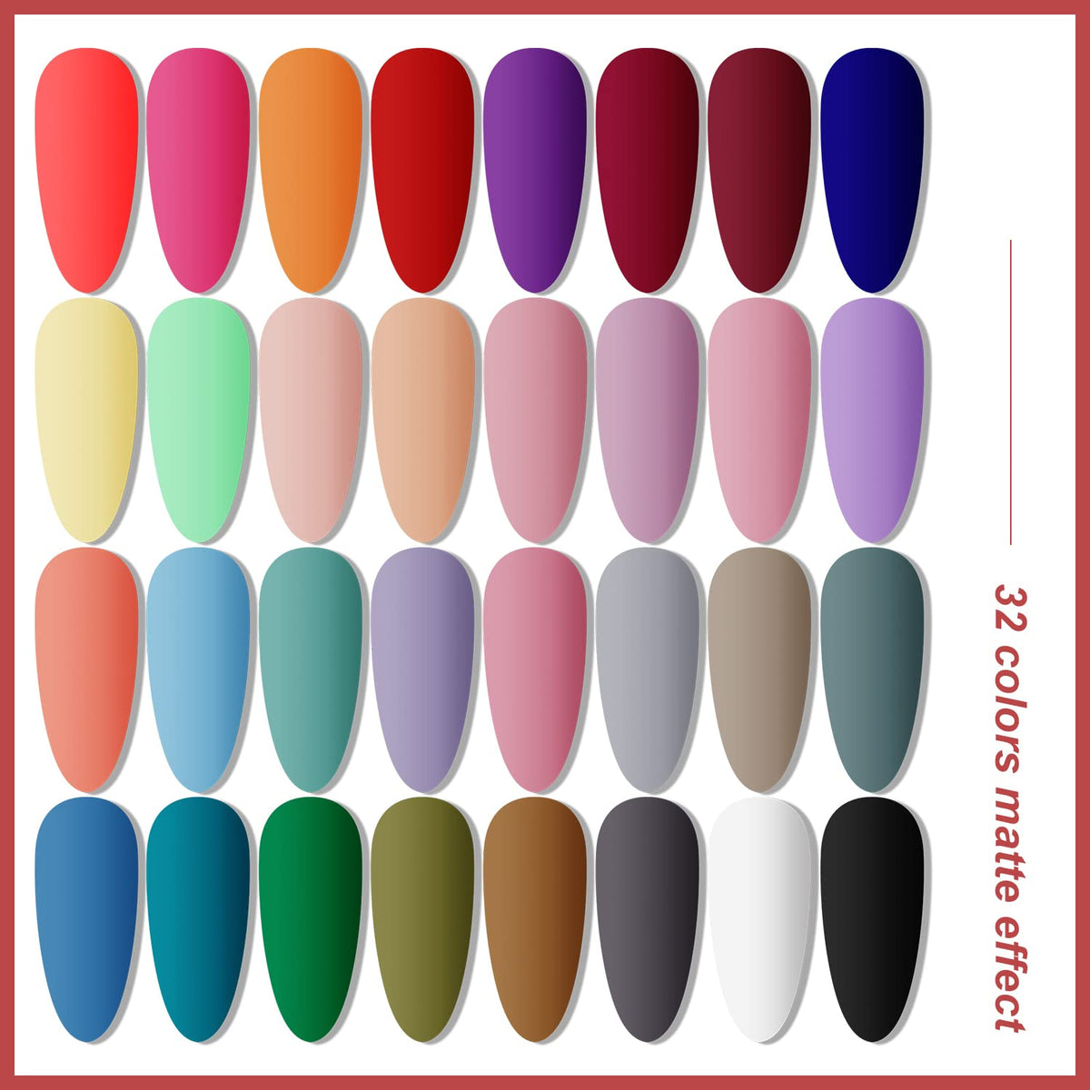 Gel Nail Polish Kit with U V Light 32 Colors Gel Polish Nail Kit Soak Off Gel Nail Set Manicure Tools Nail Gel Kit Gifts for Women