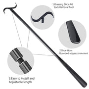 Adjustable 84 cm Dressing Stick with Shoe Horn