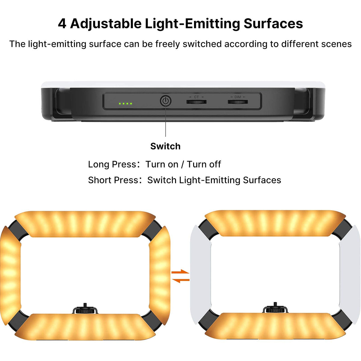 ULANZI U200 Smartphone Video Rig with Rechargeable Ring Light