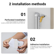 Retractable Baby Gate Durable Portable Mesh Gate Easy Installation 86CM Tall Stretches 180CM Wide for Large Stairs Retractable Dog Gates for Doorways Stairs Indoor Outdoor(White,86CMx180CM)