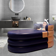 Inflatable Adult Soaking Tub with Rechargeable Pump – 2 Colours